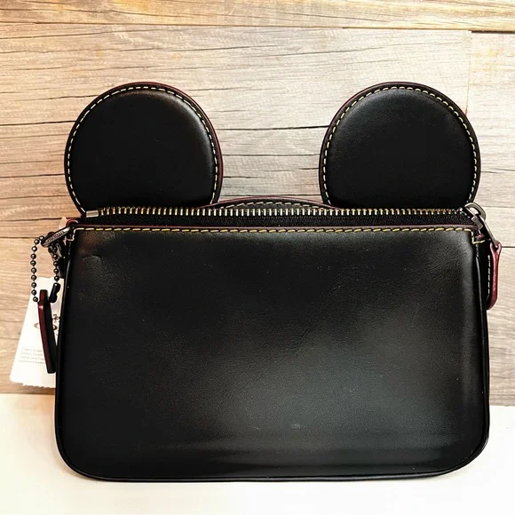 NWT 🆕 Coach Mickey Genuine Glovetanned Leather Clutch/Wristlet - Picture 4 of 11